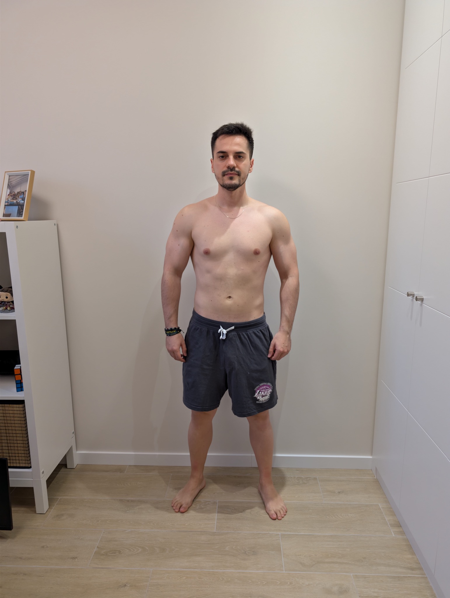 Toni Ventura después de su cambio, fotografía de frente